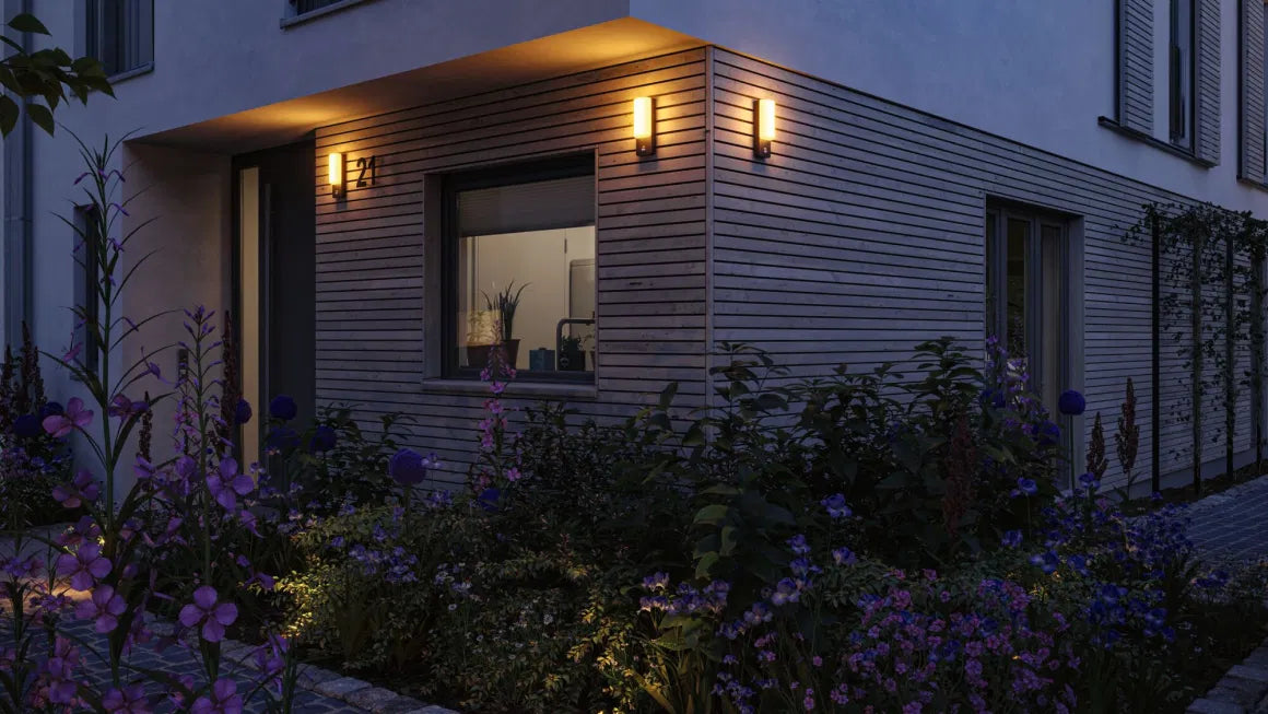 Insectvriendelijke Gevellamp Bonnie + bewegingssensor