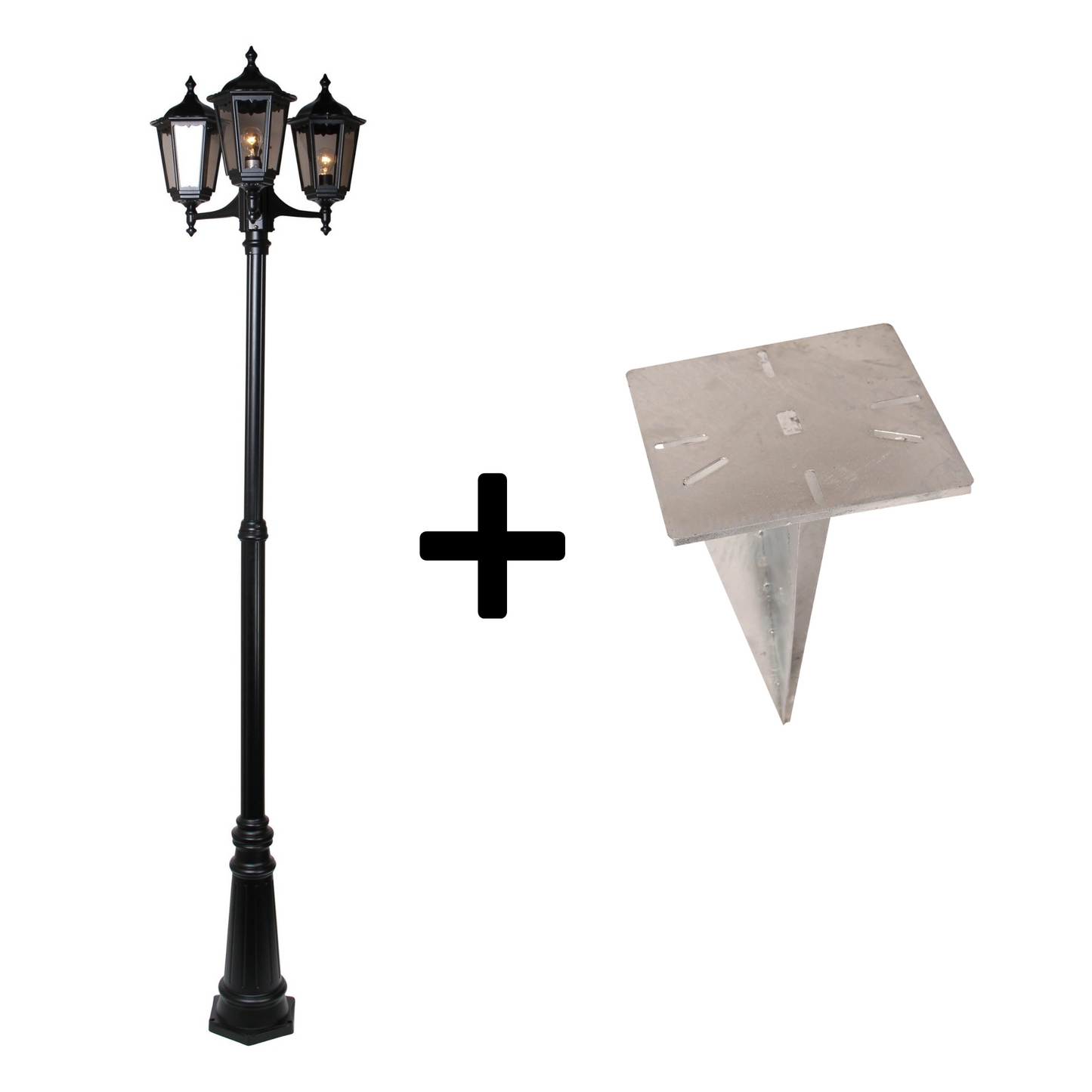 Cartella II Lantaarn 3 kappen