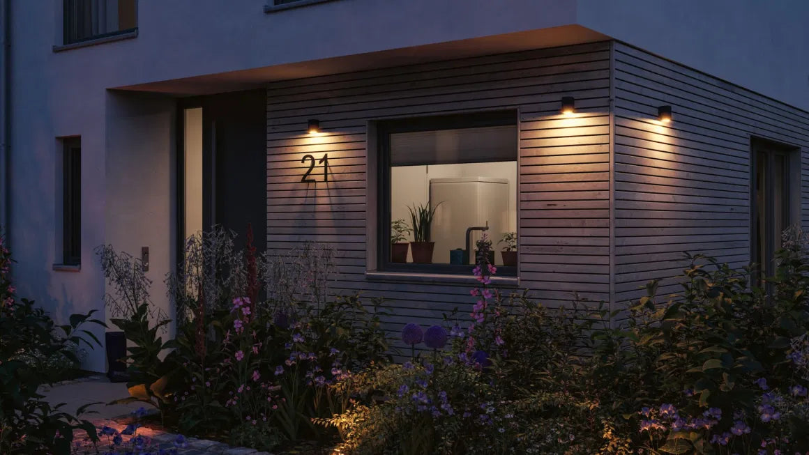 Insectvriendelijke Gevelamp lamp Flame zwart