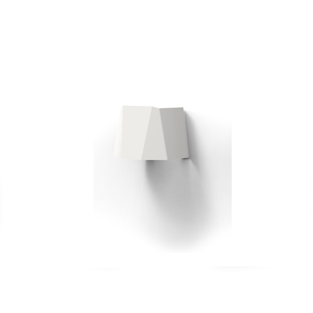 GARDD A3 Wall Facet Wit Wandlamp Aluminium