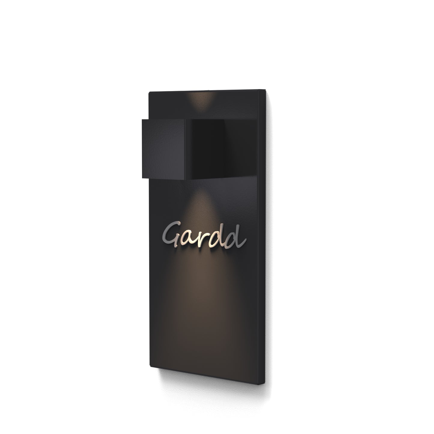 GARDD Aluminium Wandlamp A5WP 500 logo