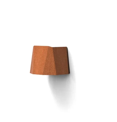 GARDD C3W FACET Cortenstaal Wandlamp