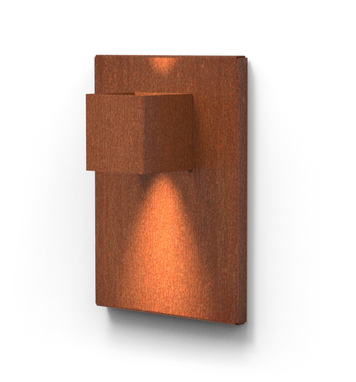 GARDD C5WP 350 Cortenstaal Buitenlampen Wand