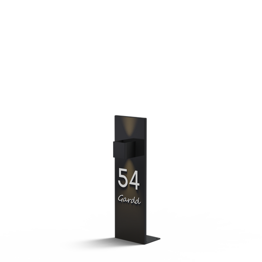 GARDD A4S 800 Staande Lamp Aluminium incl. connector