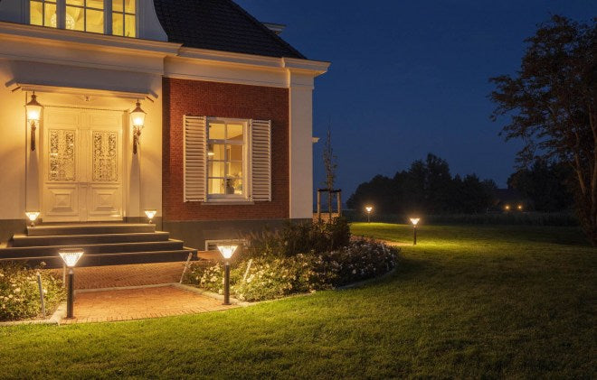 Iplux® Solar Lamp Staand Paris 75cm (Tijdelijk uitverkocht)