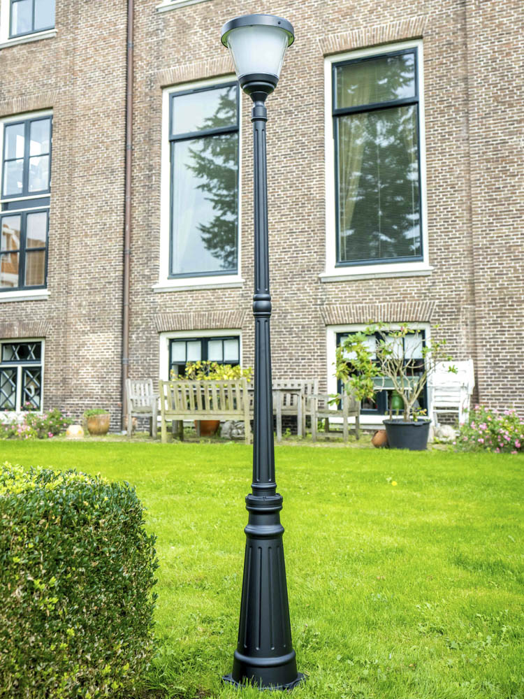 Solar Lantaarn Oslo Iplux Sfeerfoto Lantaarn op Zonne energie