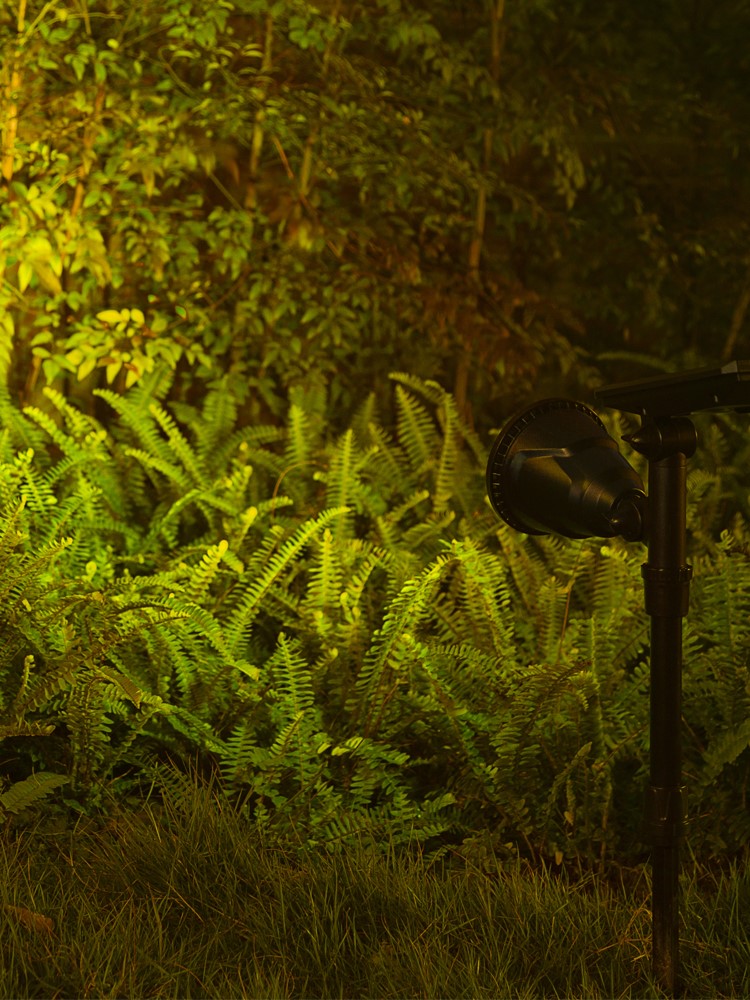 Iplux® Solar LED Tuinspot Pro Performance 600 lumen