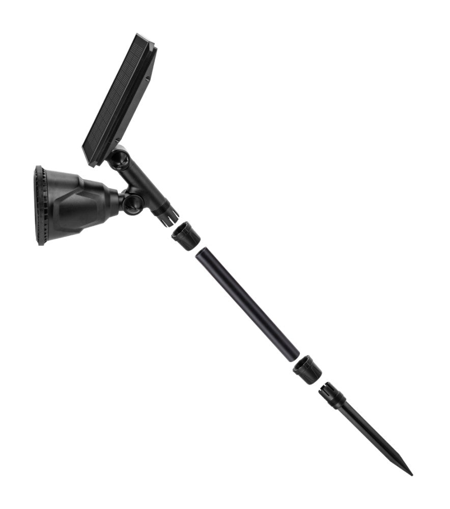 Iplux® Solar LED Tuinspot Pro Performance 600 lumen