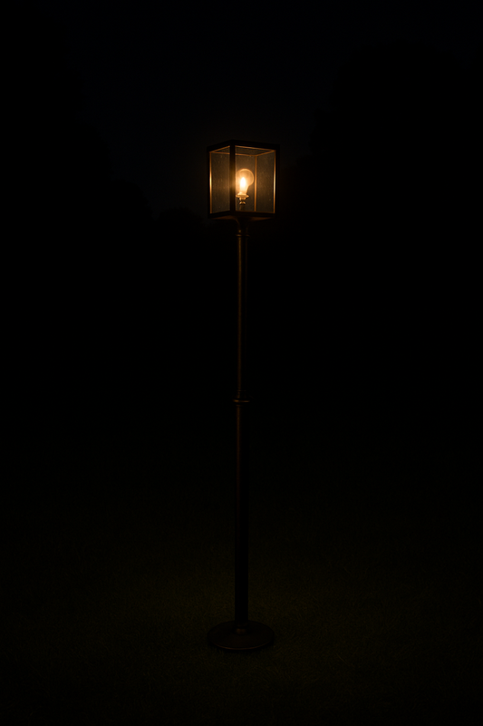 Lotofen Moderne Tuinlantaarn donker