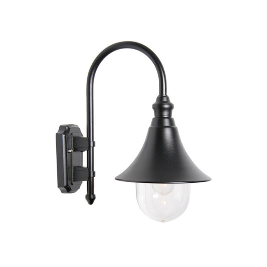 Gevellamp Calice 2 zwart