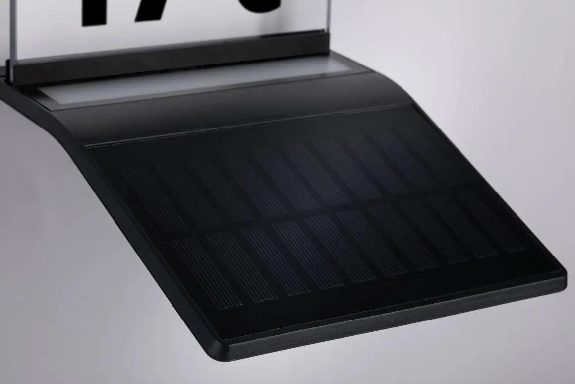 Huisnummerverlichting Solar Yoko + sensor