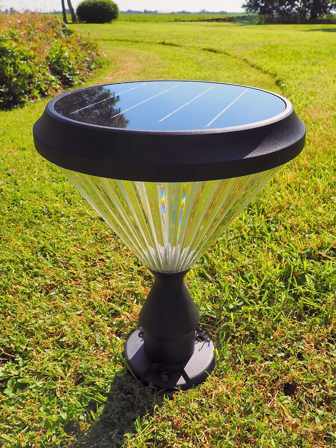 Iplux® Solar Lamp Staand Paris 30cm (Tijdelijk uitverkocht)