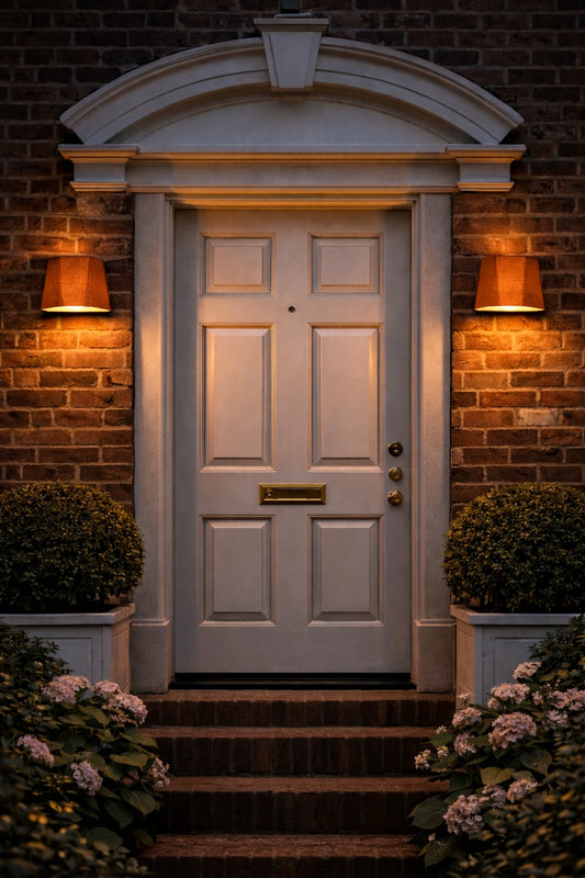 Cortenstaal wandlamp sfeer