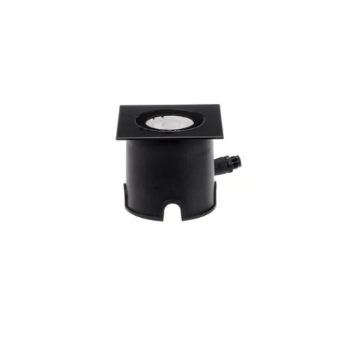 Suslight 24 volt tuinverlichting Sus Small Terra Focus Square Black 2.5 Uplight