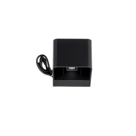 Suslight 24 volt tuinverlichting Sus Square Black wandlam