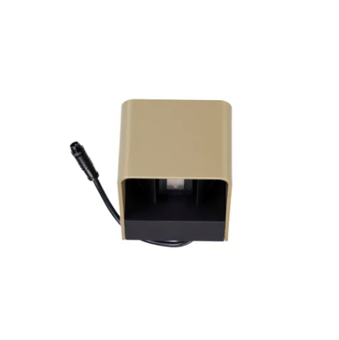Suslight 24 volt tuinverlichting Sus Square Gold wandlamp