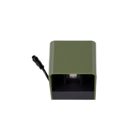 Suslight 24 volt tuinverlichting Sus Square Green wandlamp