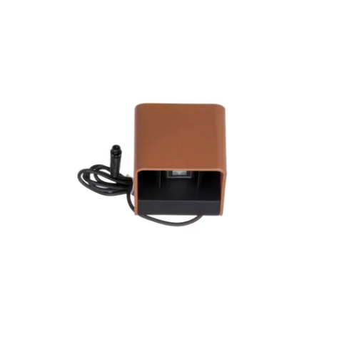 Suslight 24 volt tuinverlichting Sus Square Rust wandlamp