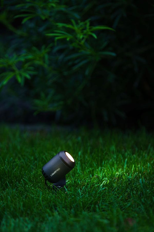 LichtPro 12 volt tuinverlichting Juno 4 spot sfeer