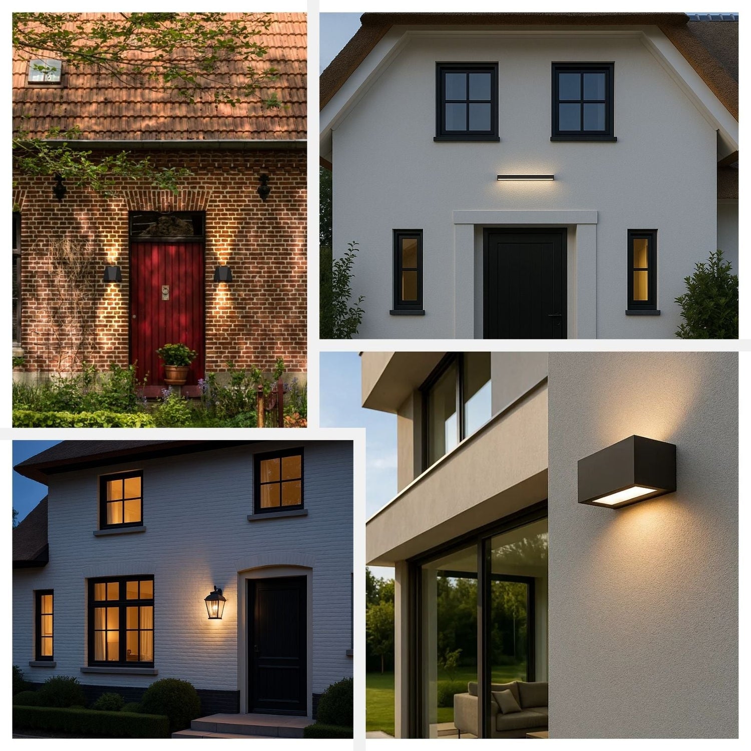 Luxe wandlampen voor buiten