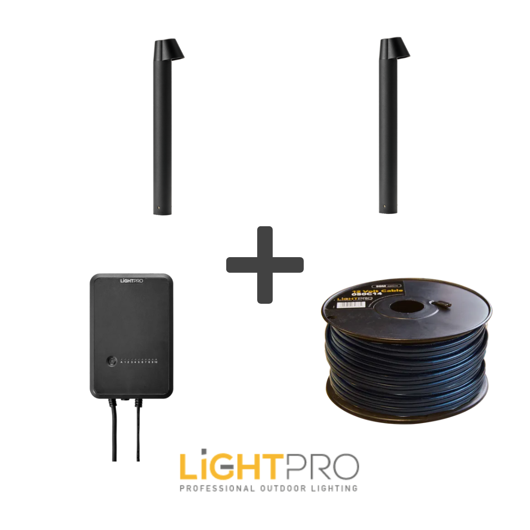 Light Pro Lightpro Basis set Staande Downlight Lampen 12 volt – Tuinverlichting ...
