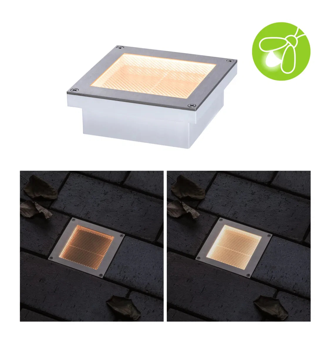 Insectvriendelijke Solar Grondinbouwlamp + bewegingssensor