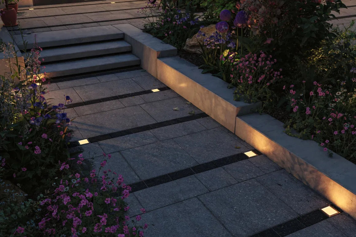 Insectvriendelijke Solar Grondinbouwlamp + bewegingssensor