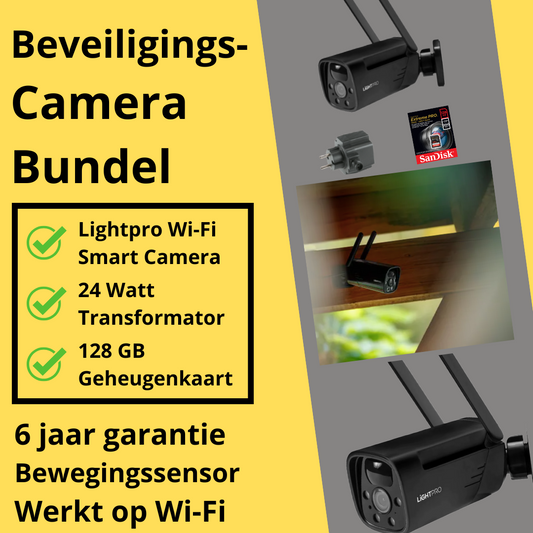 LightPro Camera Smart Wi-Fi Bundel
