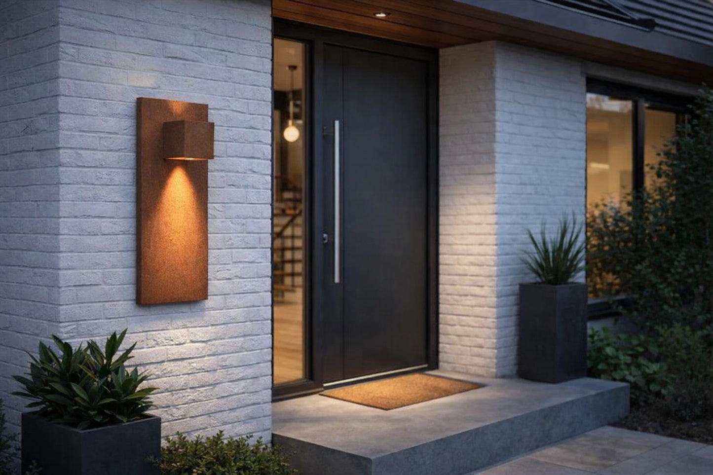 GARDD C5WP 500 Cortenstaal Wandlamp