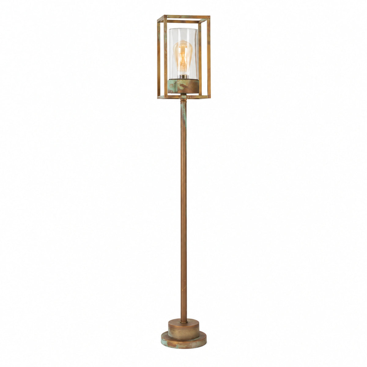 Koper Lantaarn Cubic