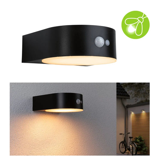 Insectvriendelijke Solar Gevellamp Eileen + sensor