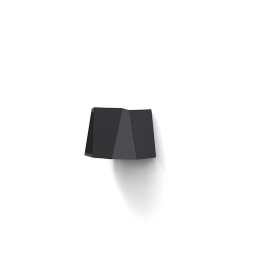 GARDD A3 Wall Facet Zwart Wandlamp Aluminium