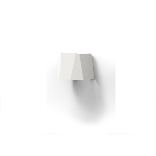 GARDD A3 Wall Facet Wit Wandlamp Aluminium