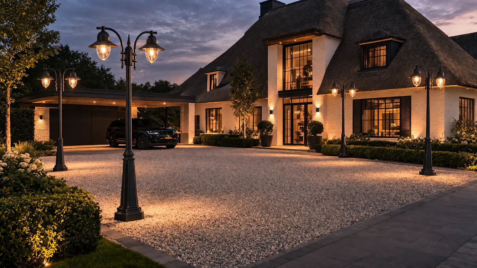 Sfeervolle lantaarn romano dubbel 2