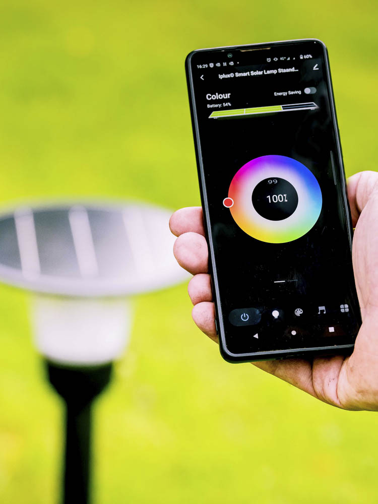 Iplux Solar Smart Florence app