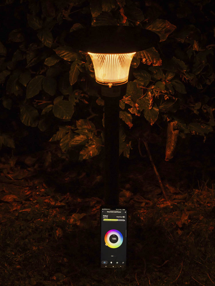 Iplux Solar Smart Florence Oranje met app