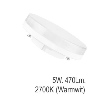 Led lichtbron met de lampvoet GX53