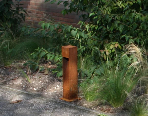 GARDD C1S 500 Staande Cortenstaal lamp incl. connector