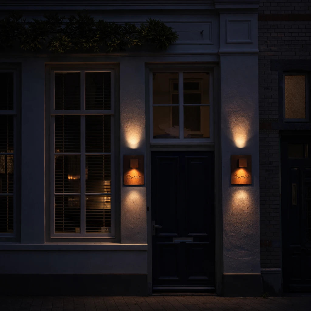 GARDD C5WP 350 Cortenstaal Wandlamp