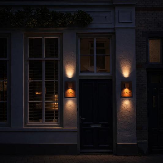 GARDD C5WP 350 Cortenstaal Wandlamp