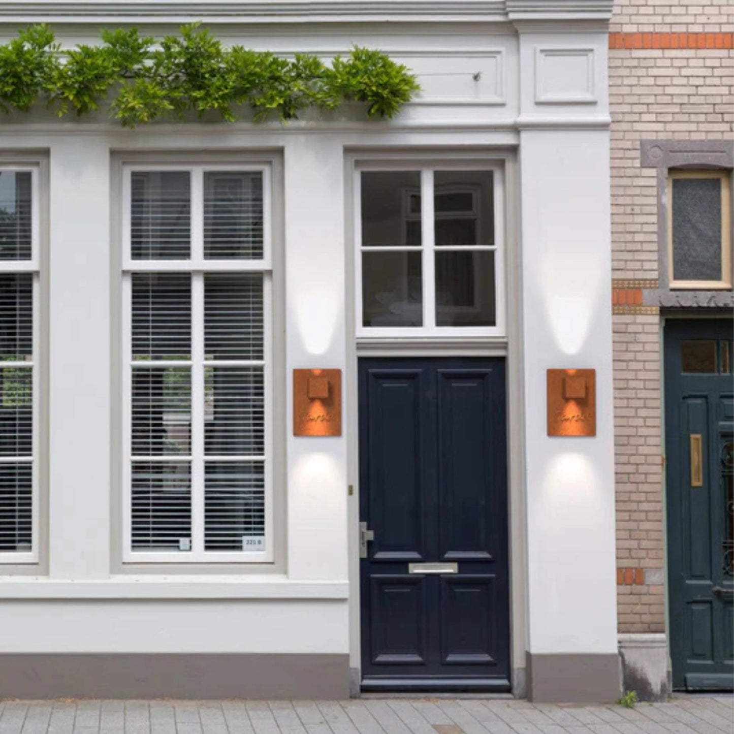 GARDD C5WP 350 Cortenstaal Wandlamp