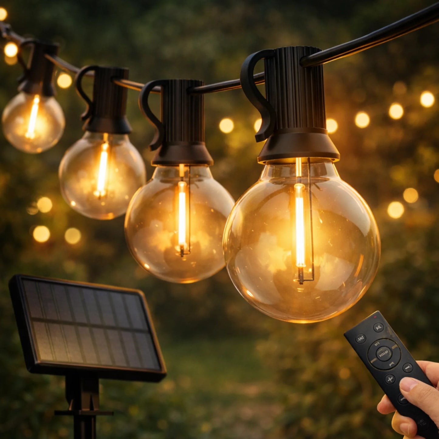 Iplux® Solar Lichtsnoer Venice - 10m